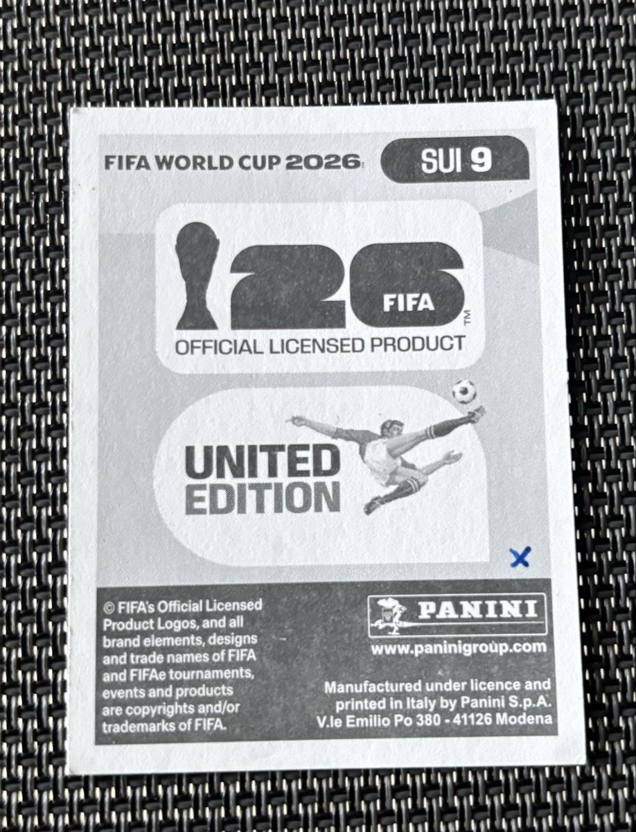 Panini Carte collezionabili: SUI 9 Panini Granit Xhaka – Nuovo (secondo la descrizione) da Leuggern venduto da marinakeller90 1