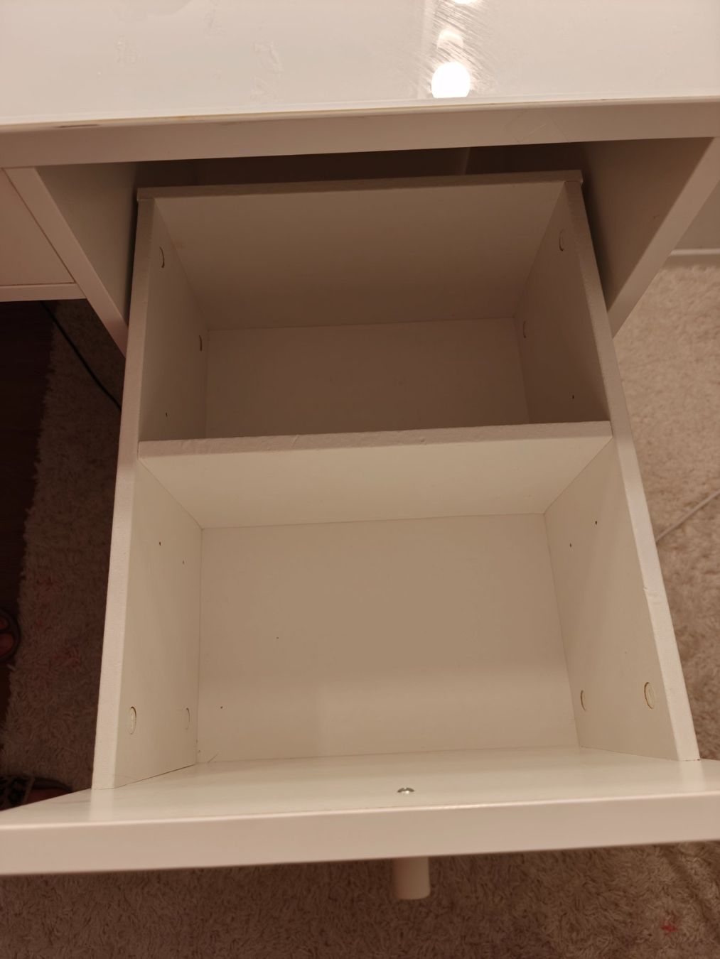 Ikea Schminktische: IKEA SYVDE Schminktisch + Spiegel mit lampe – Gebraucht aus Adligenswil von ser_6mpq 4