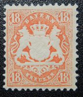 Bayern Kat. 36 * 1875 Kat. 30 Euro