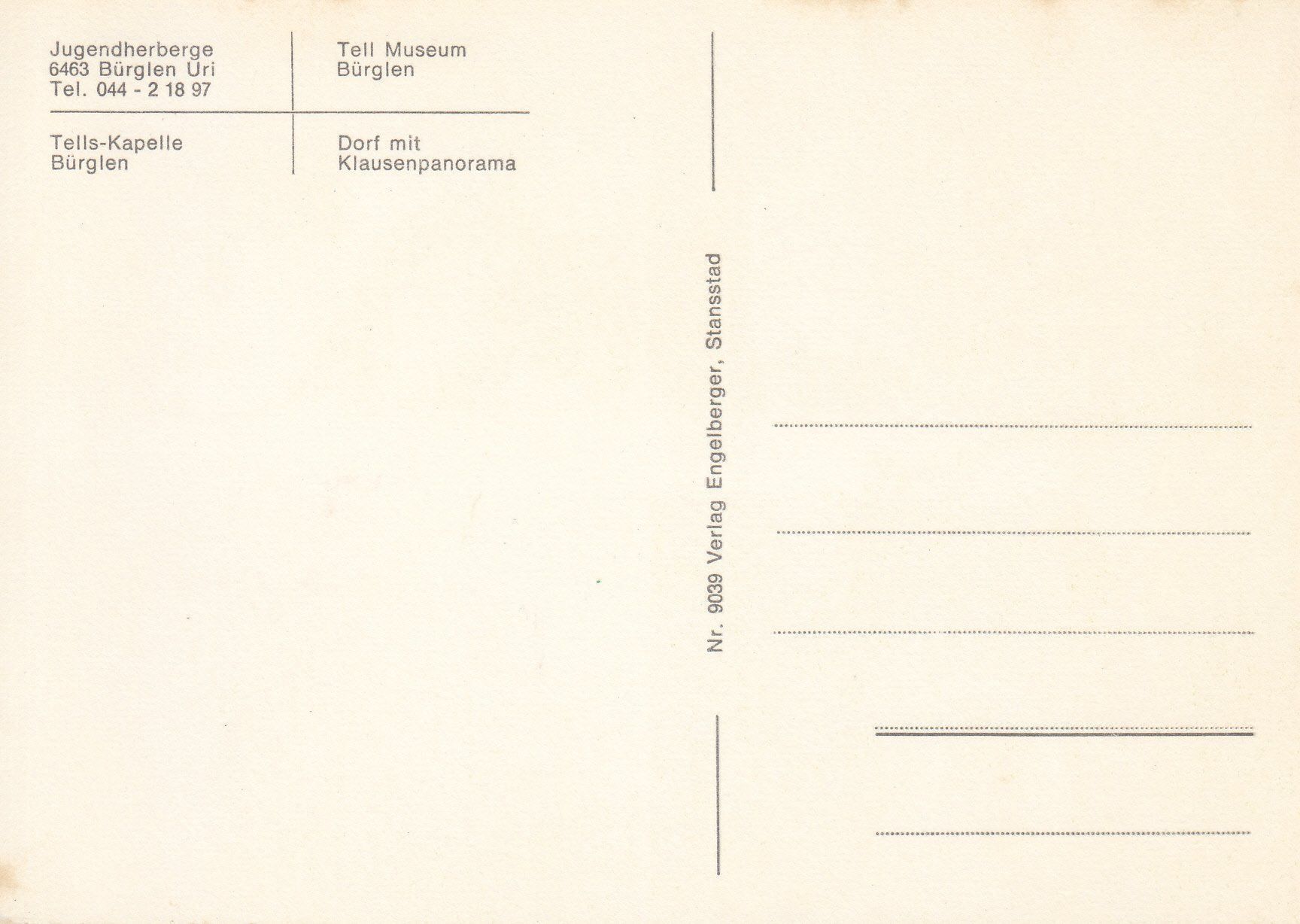 Ansichtskarten: Bürglen ca. 1970 – Gebraucht aus Bürglen TG von StampGraf 1
