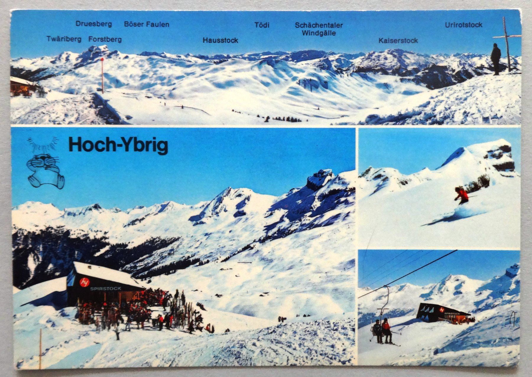 Cartoline postali: Hoch-Ybrig (Zentralschweiz) – Usato da Fétigny venduto da Billy2miny