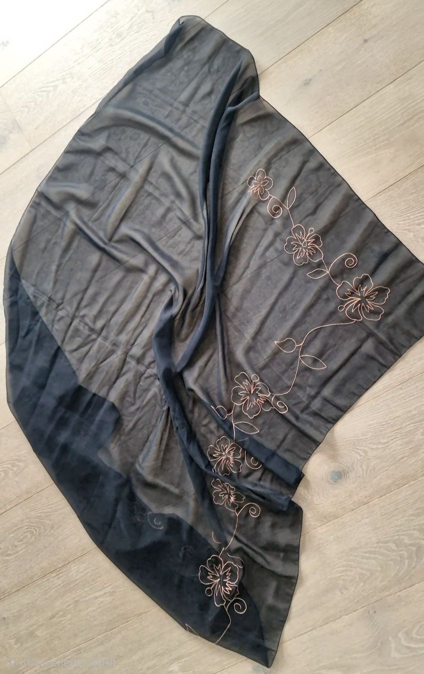 Foulard & Sciarpe: Schal Strandtuch schwarz – Nuovo (secondo la descrizione) da Nebikon venduto da Japostyle