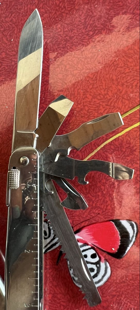 Victorinox Taschenmesser: Couteau multifonction Victorinox Swisstool – Gebraucht aus Chézard-St-Martin von Cheyenne_75 1