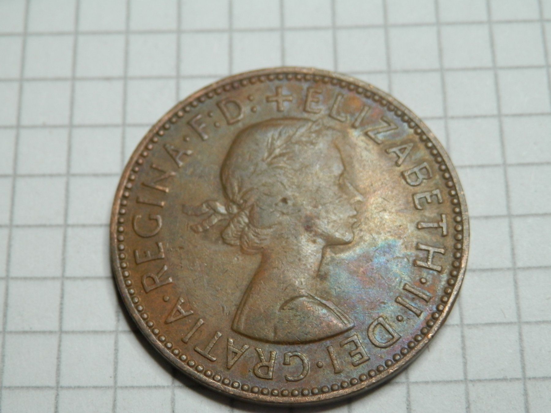 Tutti le monete: Großbritannien ½ Penny, 1959 – Usato da Weiach venduto da weiach81