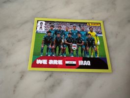 Panini FIFA Fussball WM 2026 Sticker Team Iraq IRQ 13