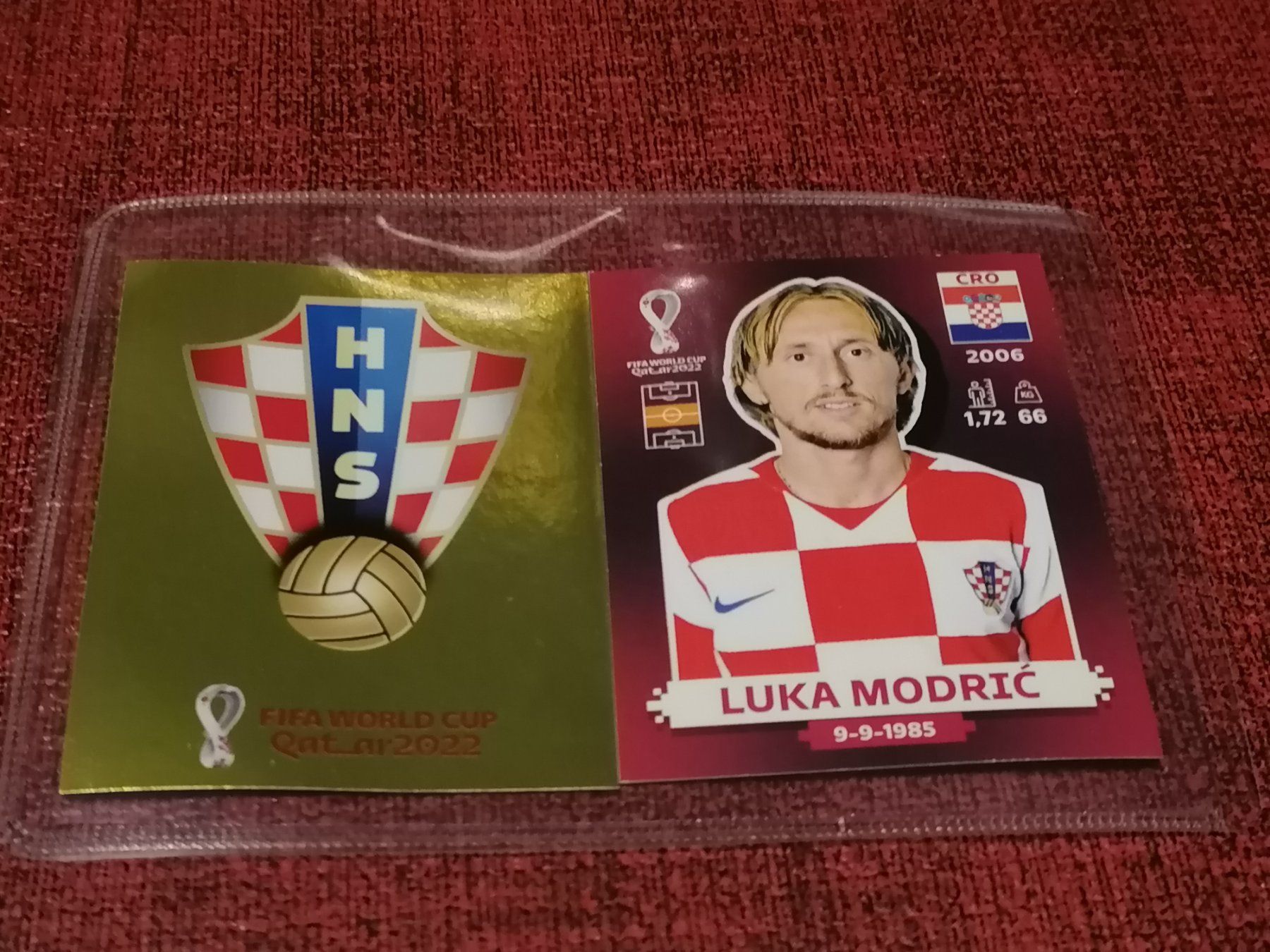 Panini Carte collezionabili: Panini WM 2022 MODRIC und WAPPEN CRO – Usato da Balsthal venduto da roh_dt72