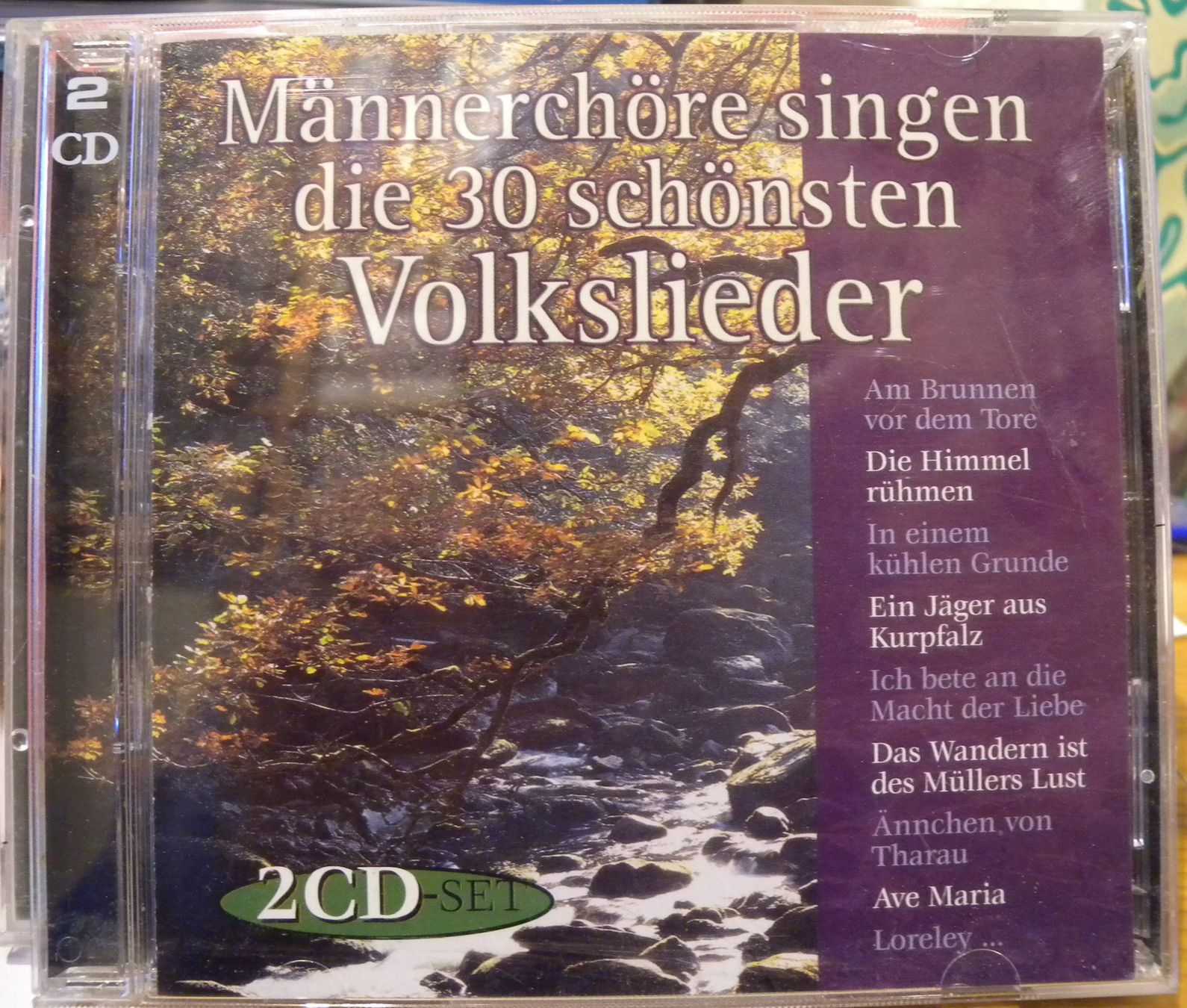 CD: 30 schönste Volkslieder Männerchöre – Usato da Hauenstein venduto da Danbach