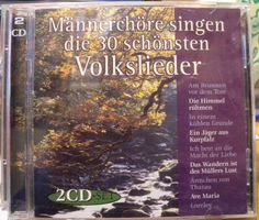 30 schönste Volkslieder Männerchöre