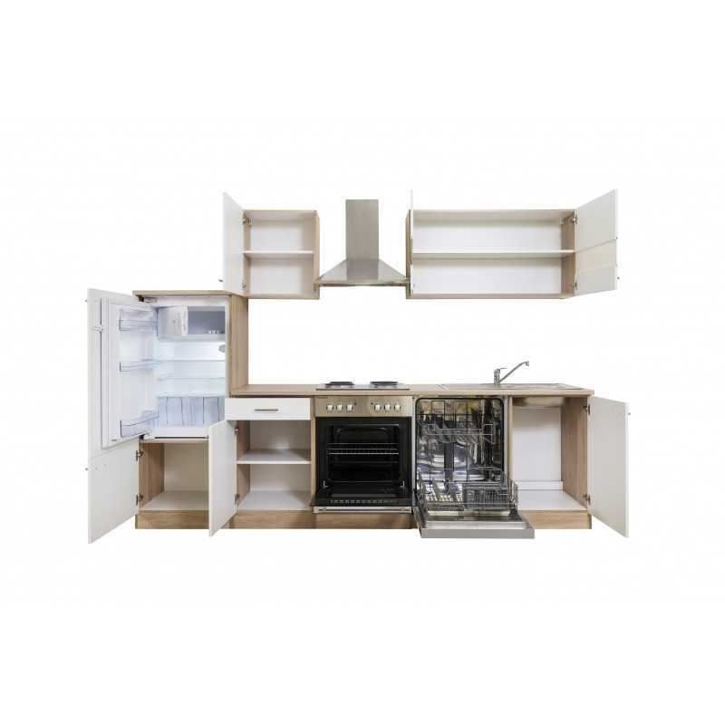 Cucine complete: 596 Küchenzeile Küchenblock 280cm E/SÄ/W – Nuovo e nell'imballaggio originale da Wallenwil venduto da toesstalvertrieb 3
