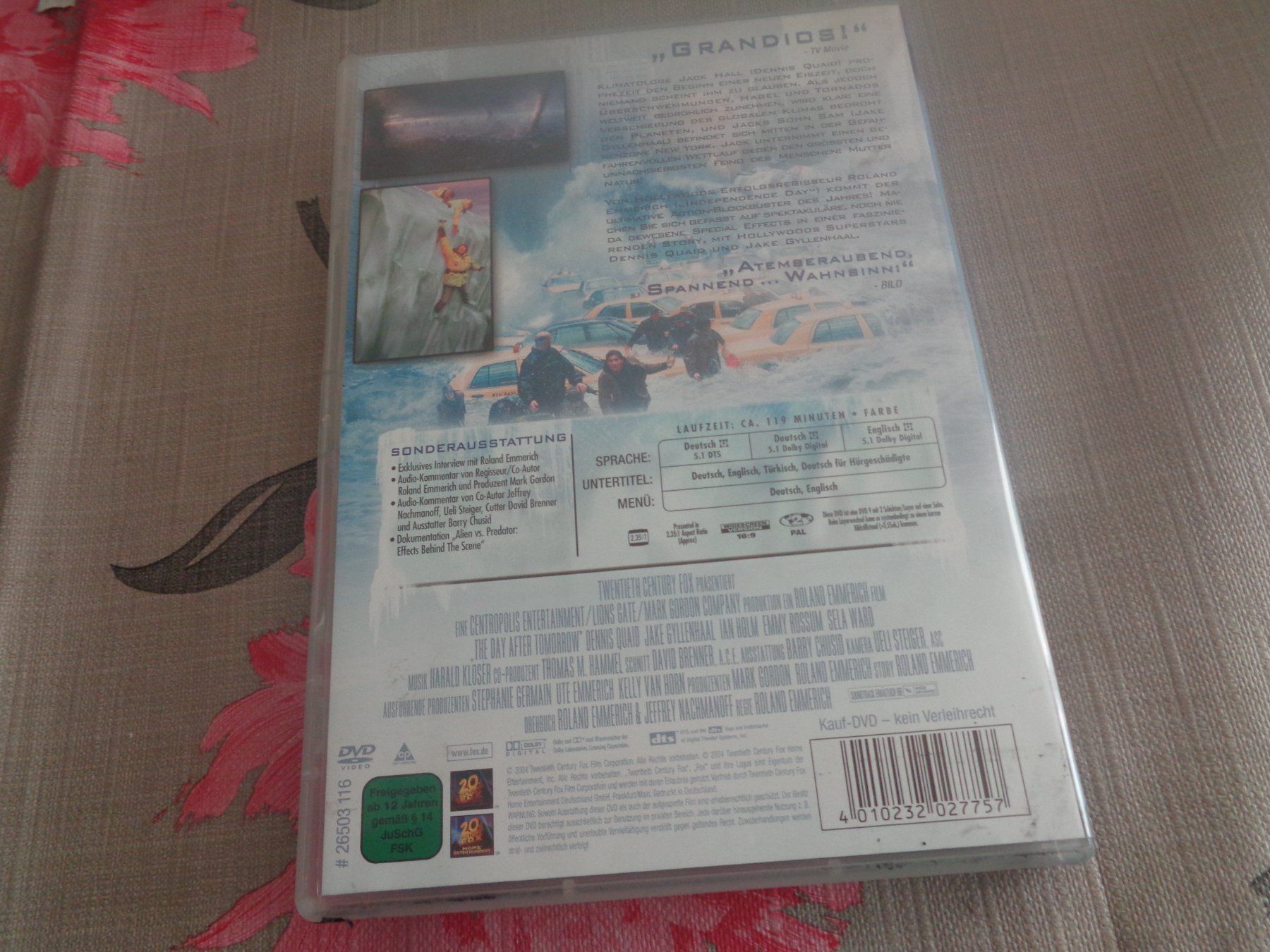 Tutti i DVDs: The Day after Tomorrow (DVD) – Usato da Olten venduto da Disc-Verkauf 2