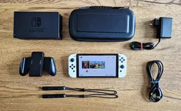 Nintendo Switch OLED Weiss – sehr gepflegter Zustand