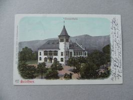 Karte Solothurn SO Conzerthalle 1900