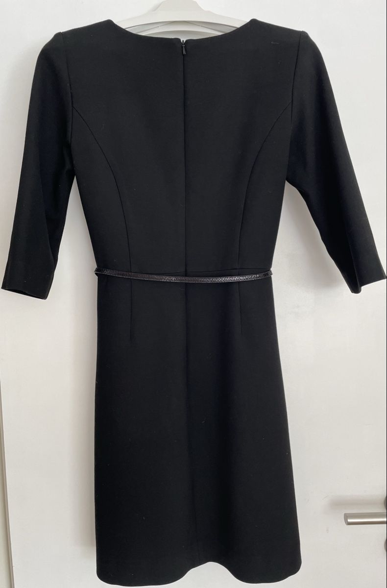 Hallhuber Vestiti: Hallhuber Kleid, schwarz, Gr. 36, mit Gürtel – Usato da St. Moritz venduto da cri_h9tt 1