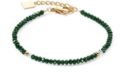 Edles Armband gold und grün