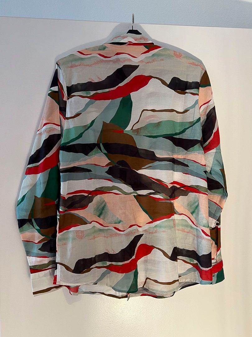 Camicette: Bluse gemustert, La Redoute, Gr. 42 Neu – Usato da Zürich venduto da ViolettRosenRot 1
