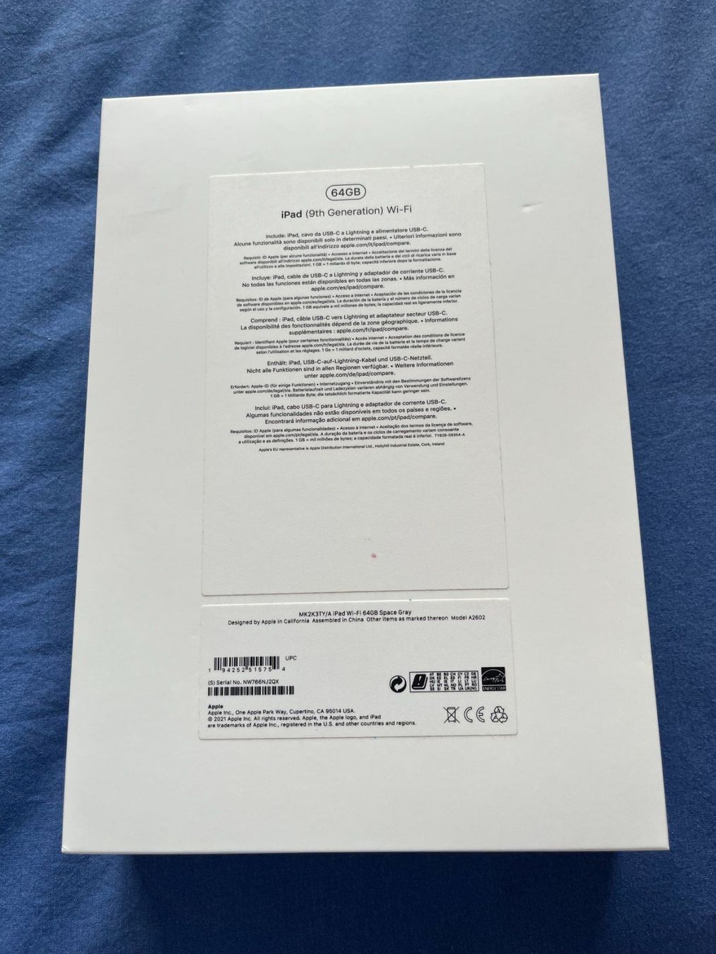 Apple Tablet PC: iPad 9ème génération 64 GB – Gebraucht aus Genève von Southron 1