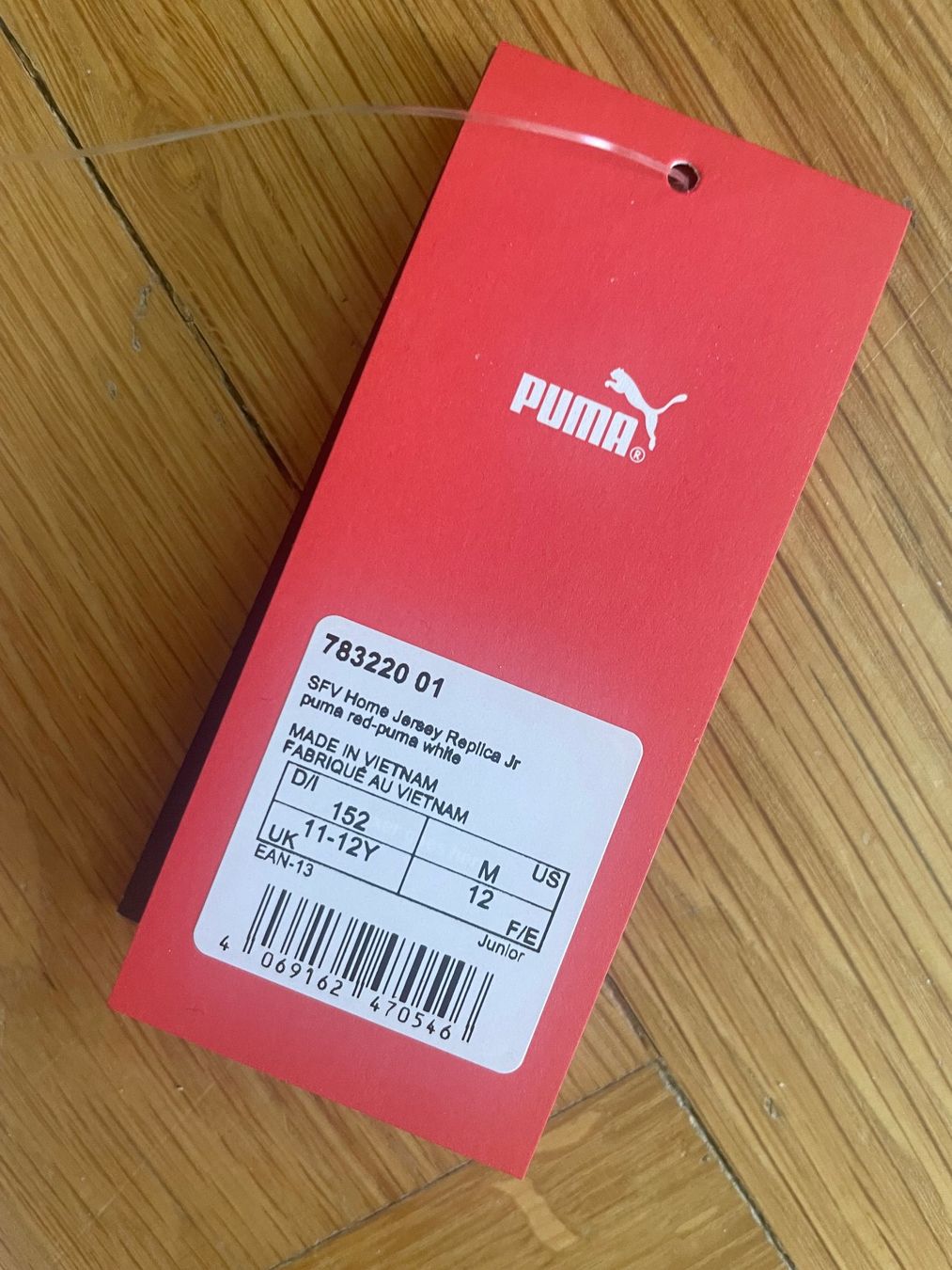 Puma Trainer, Turnhosen & -trikots: Original Puma Schweiz Trikot Sanches, Grösse 152 – Neu und originalverpackt aus Solothurn von rehbein 3