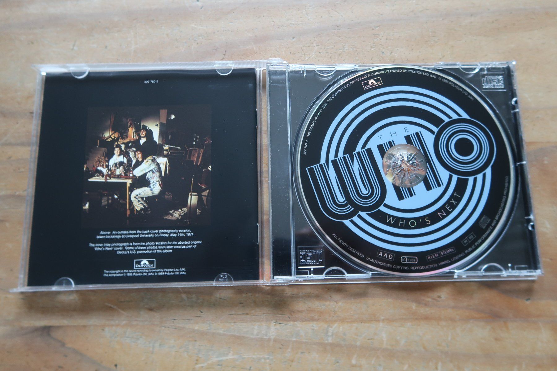 CDs: THE WHO - WHO'S NEXT - BONUS TRACKS - CD – Gebraucht aus Basel von Patiscat 4