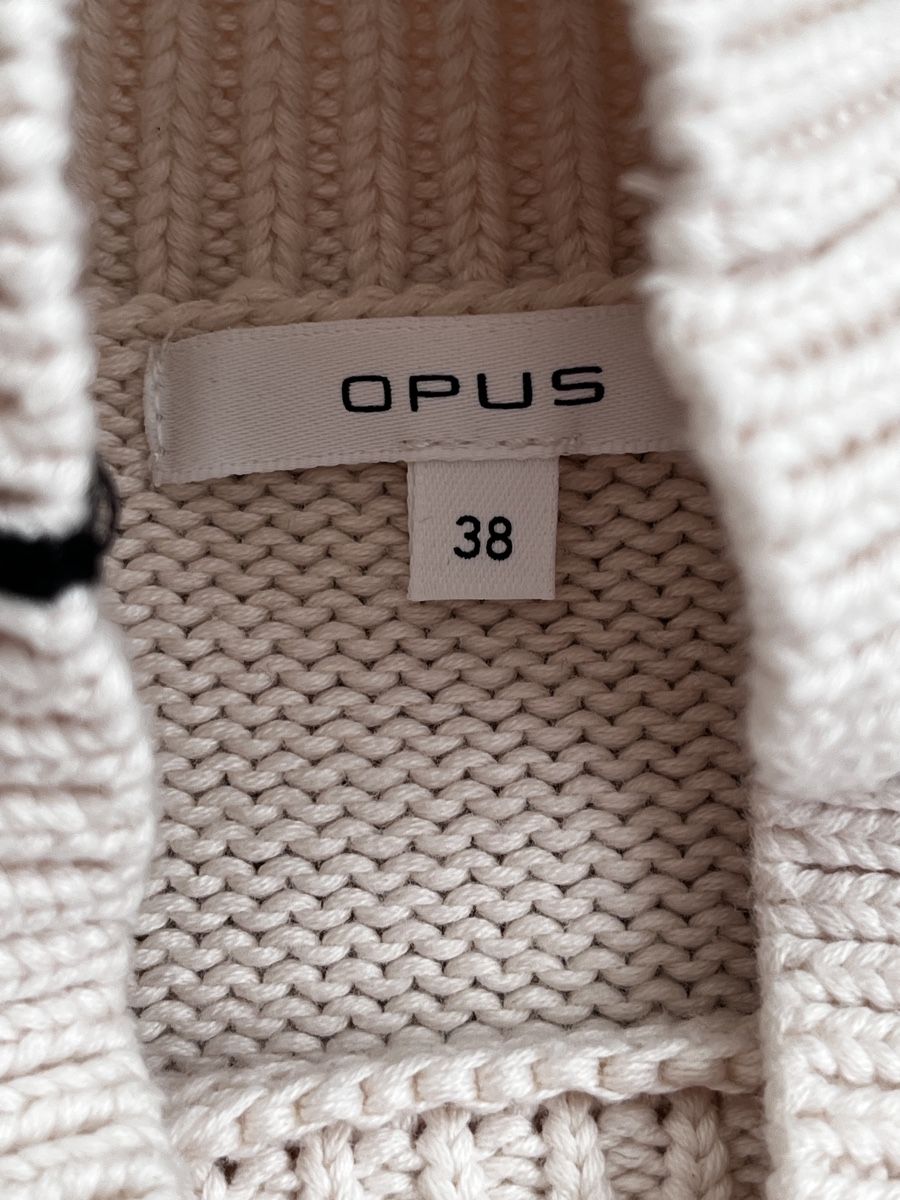Opus Pullover & Sweatshirts: Pullover Opus Baumwolle weiss Grösse 38 – Gebraucht aus Zürich von Kleanthy 2