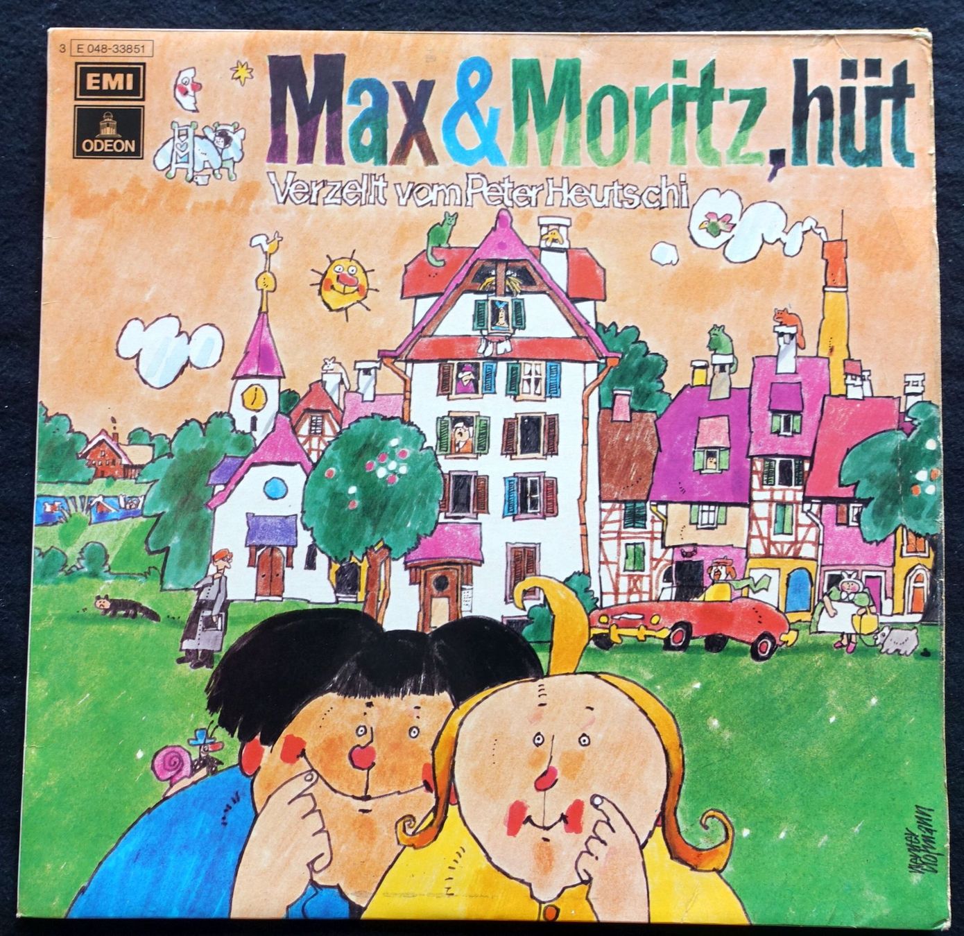 Schallplatten: LP Peter Heutschi, Max & Moritz hüt, Werner Hofmann – Gebraucht aus Gutenswil von Optico