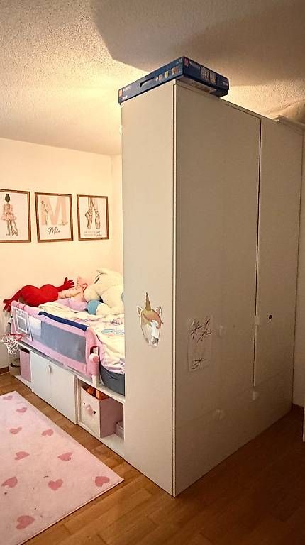 Ikea Betten: Lit IKEA PLATSA avec rangements intégrés et penderie – Gebraucht aus Pully von mar_bk9d 1