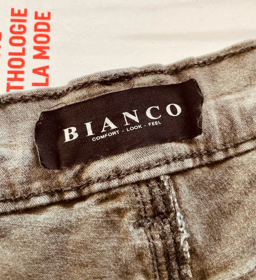 Nile Jeans: Pantalon-jeans BIANCO, taille 40 – Usato da Sugnens venduto da 555madison 3