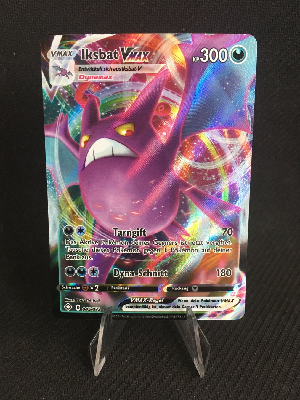 Pokémon Carte collezionabili: Iksbat VMAX - SHF 45 - Glänzendes Schicksal -DE- – Nuovo (secondo la descrizione) da St.Gallen venduto da Punktchen01