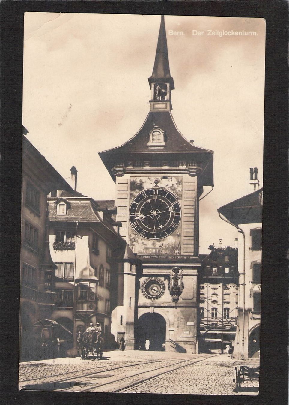 Cartoline postali: Bern der Zeitglockenturm , gel. 20.Xl.1925 – Usato da Reichenburg venduto da Pipo-67
