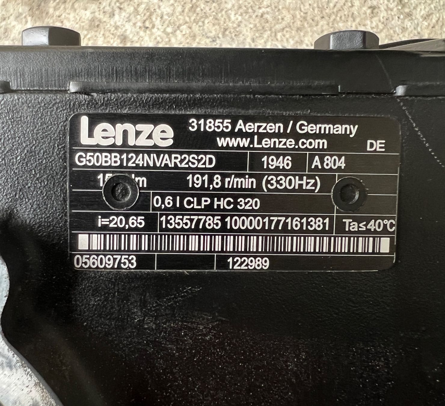 Alle Maschinen: Getriebe von Lenze – Gebraucht aus Wikon von  2