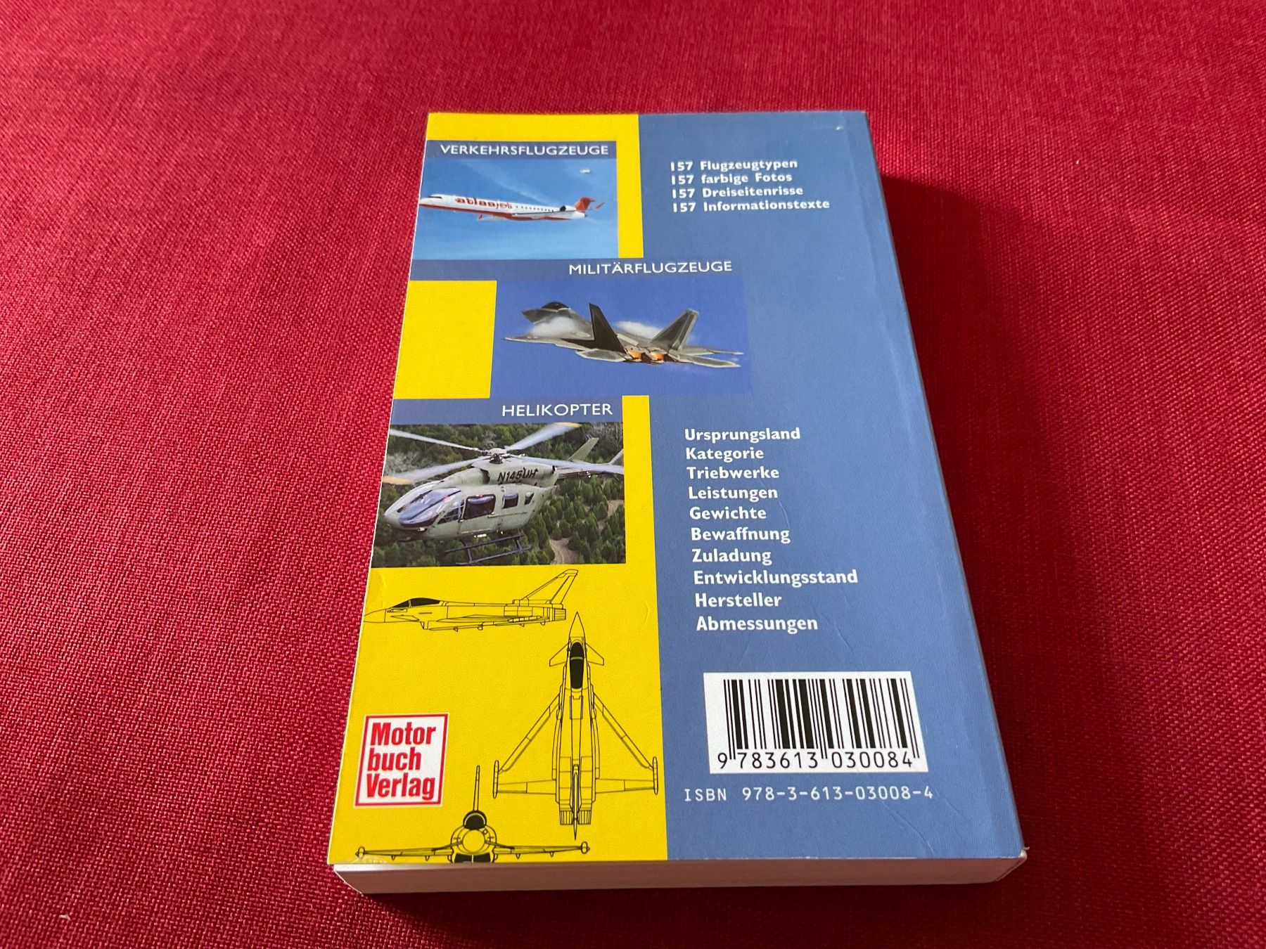 Libri: Flugzeuge der Welt,  Claudio Müller, 2009 – Usato da Lugano venduto da Persepolis 2