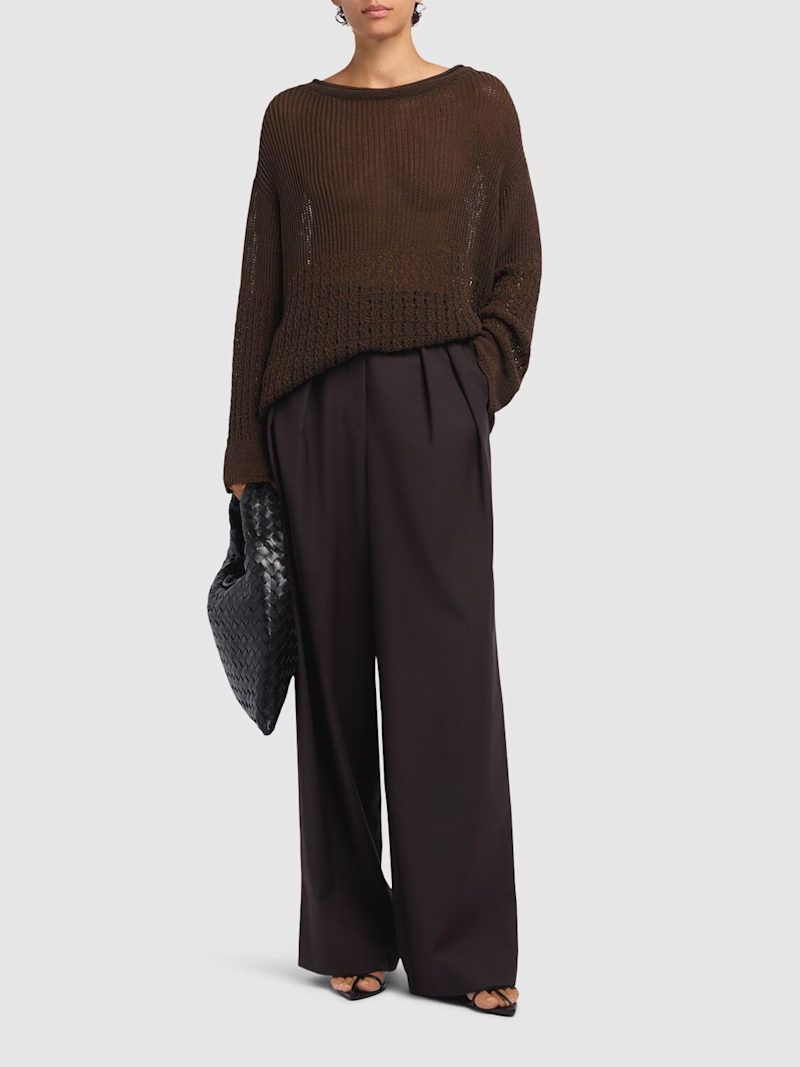 Max Mara Maglioni & Felpe: Superbe Pull Max Mara noir en coton et polyamide, taille M – Nuovo (secondo la descrizione) da Morges venduto da sandy069 6