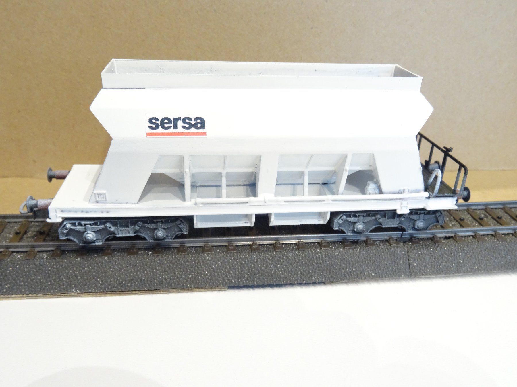 Liliput Modellini di ferrovie: Liliput. H0 235 540 Kieswagen "sersa" – Usato da Hochdorf venduto da Teger02 3