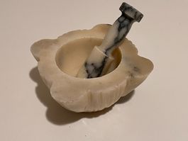 ✨ Mortier & Pilon en Albâtre (Volterra, Italie)