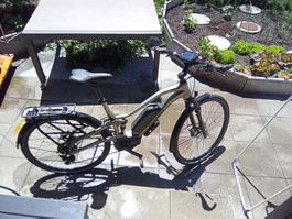 Elektro Fahrrad Flyer Display Rahmen leicht beschädigt --