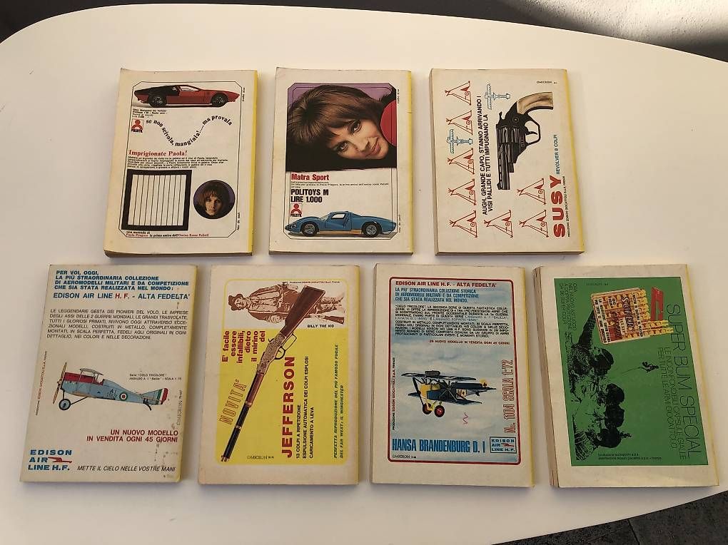 Fumetti: 7 Topolini tra il 707-870 – Usato da Rivera venduto da lor_p69f 1