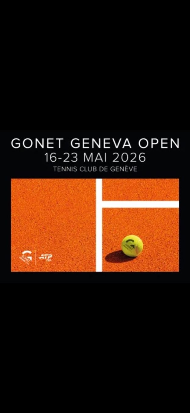 Billets: 2 Billets / Finale Gonet Geneva Open – D'occasion à Troinex par tpe_2hkk