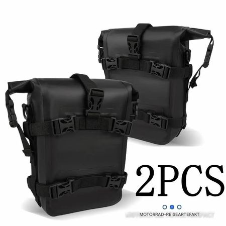 🤩NEU 2 Stück Multifunktionale Wasserdichte Motorrad-tasche