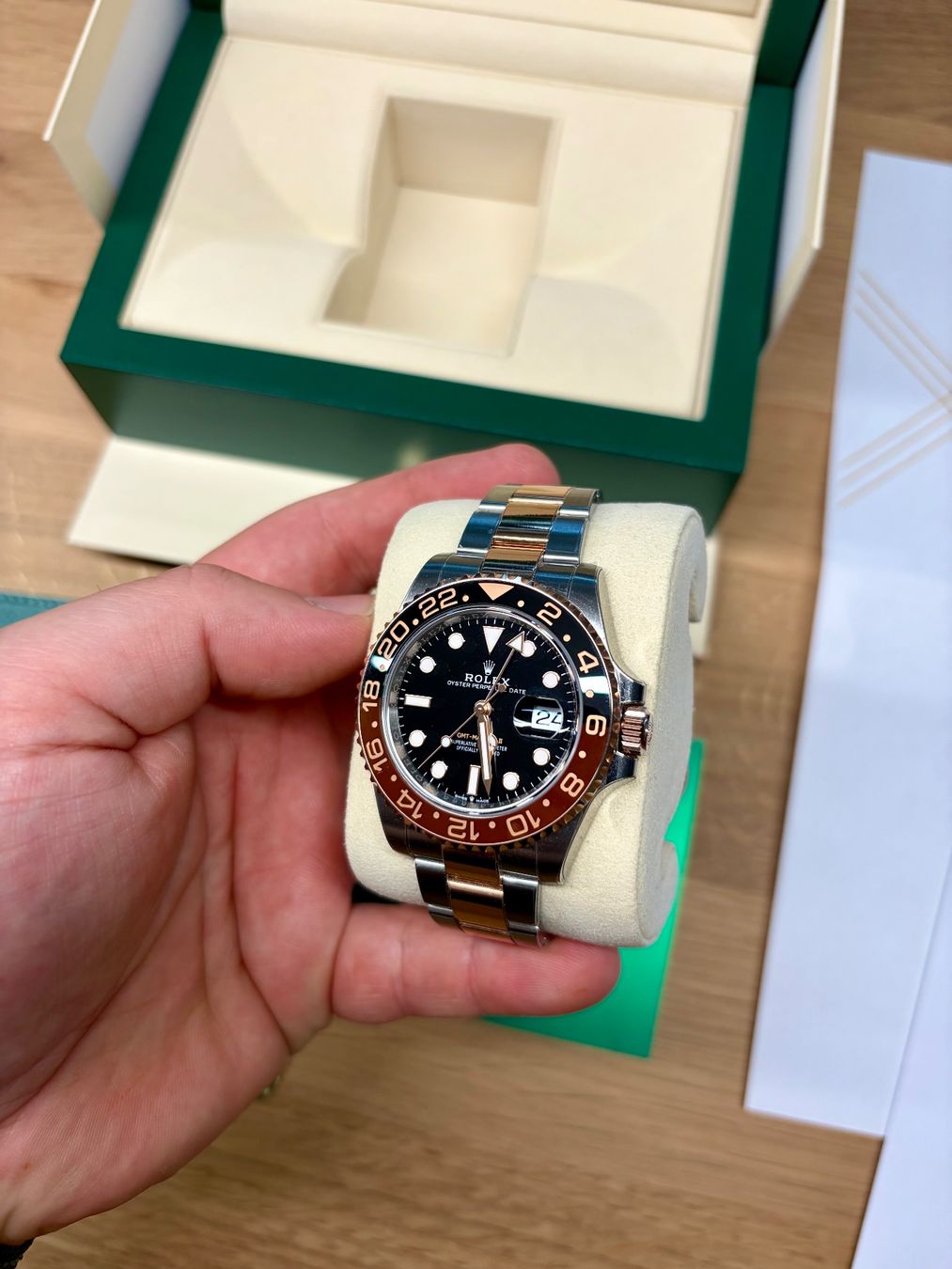 Rolex Orologi: Rolex, GMT Master II, Rootbeer (Full Set CH) – Nuovo (secondo la descrizione) da Aarau venduto da eddi.o 3