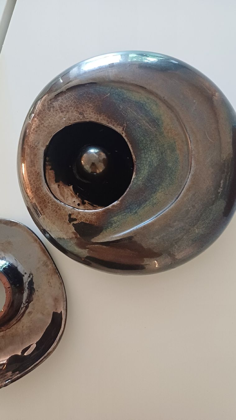 Portacenere: Aschenbecher Keramik Kupfer  24cm – Nuovo (secondo la descrizione) da Bex venduto da renebaar 4