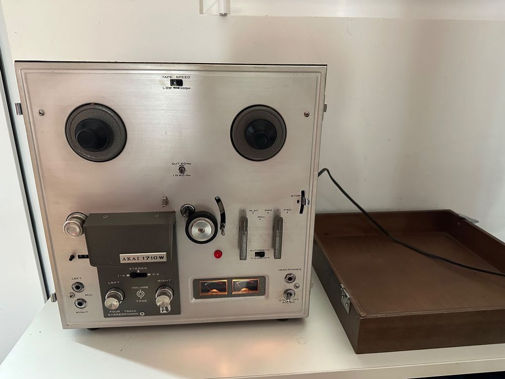 Akai 1710 - Lot De 2 Courroies Hi-Fi Supême Quality Pour Enregistreur à Bobines (Noir)