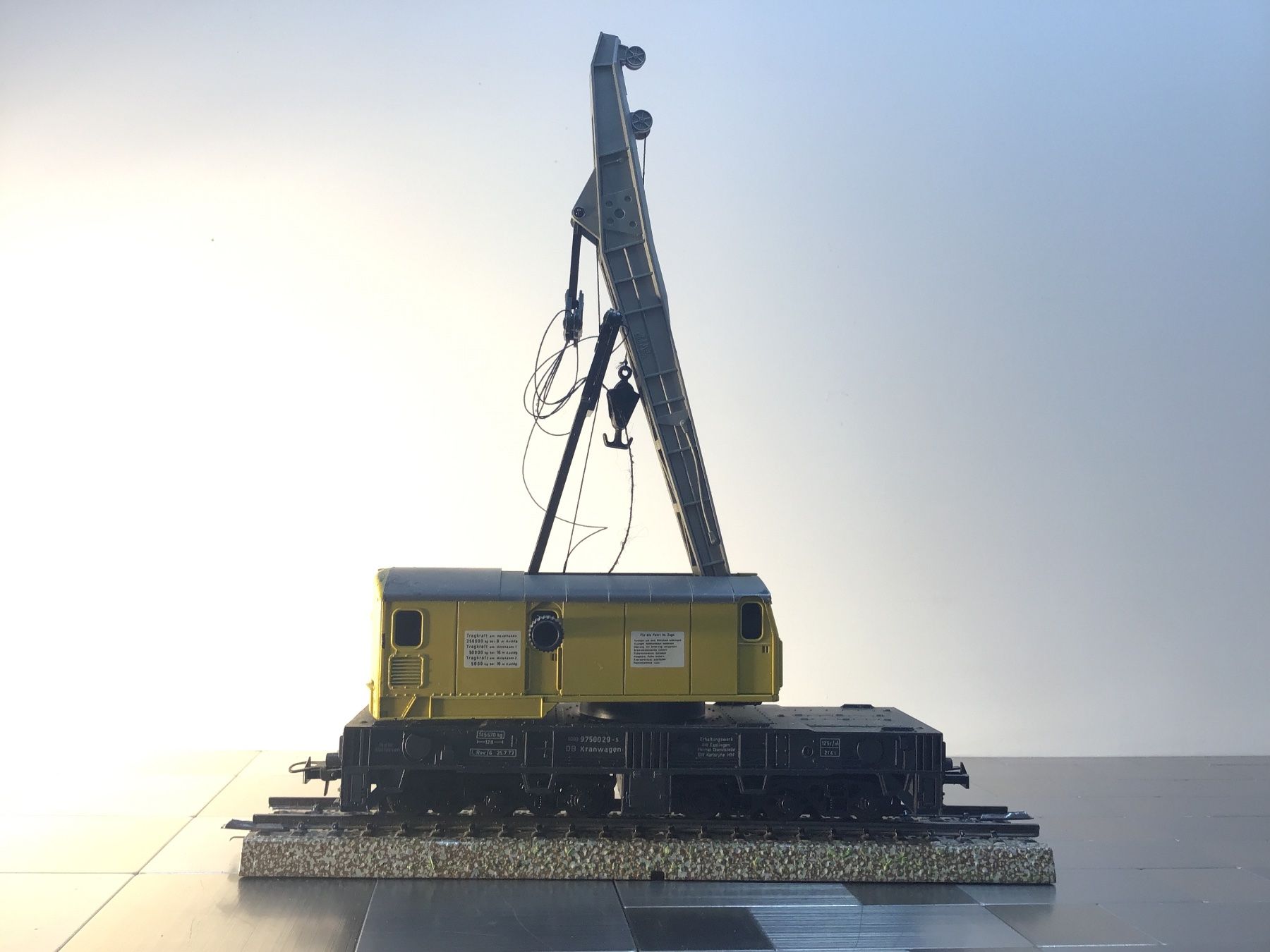 Liliput Modellini di ferrovie: LILIPUT KRANWAGEN H0 – Usato da Männedorf venduto da Modell-Spezialisten