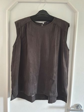 DRYCORN Blouse in Dunkelbraun S