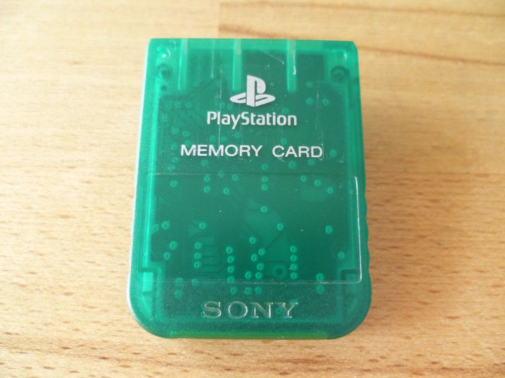 Originale PlayStation PS1 Memory Card Speicherkarte Kaufen auf Ricardo