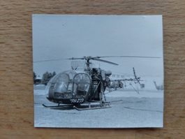 Altes orig. Agfa Foto Helikopter