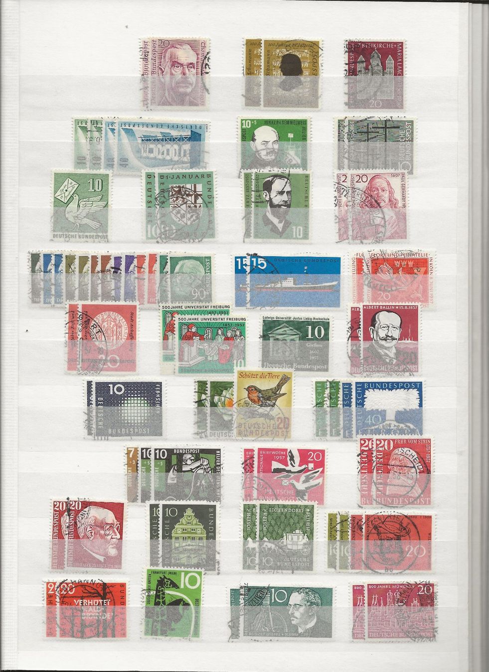 Tous les timbres: Marken Deutschland BRD gestempelt – D'occasion à Au ZH par xelagreb01 2