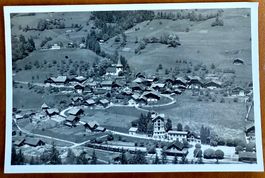 Erlenbach i/S. Bahnof 1940 Vue d'avion