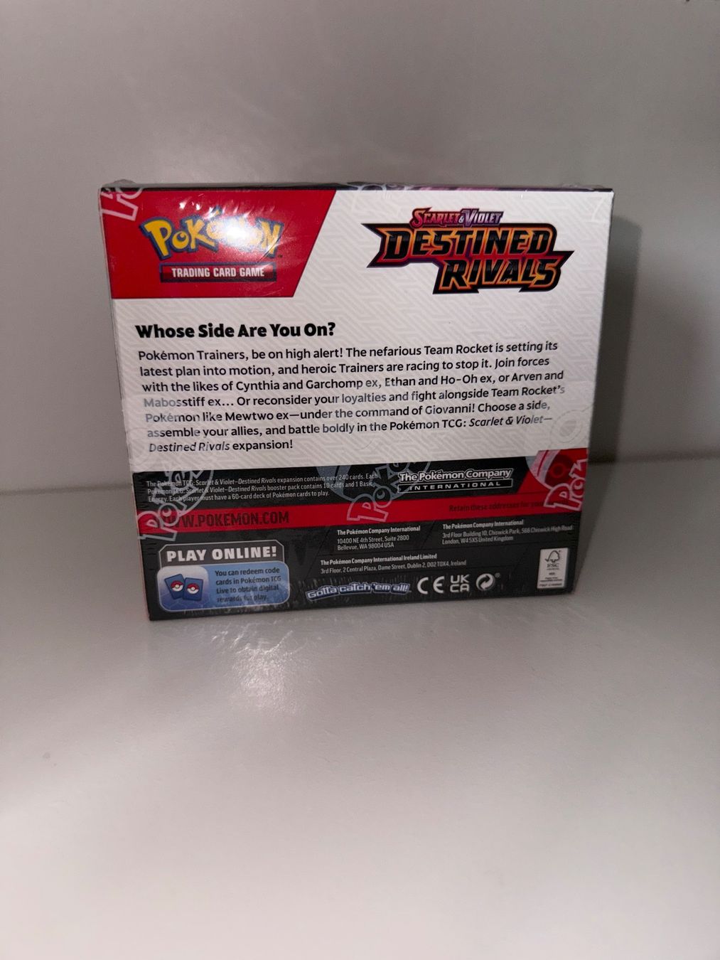 Pokémon Carte collezionabili: destined rivals display Englisch – Nuovo e nell'imballaggio originale da Zürich venduto da ene_ymy9 2