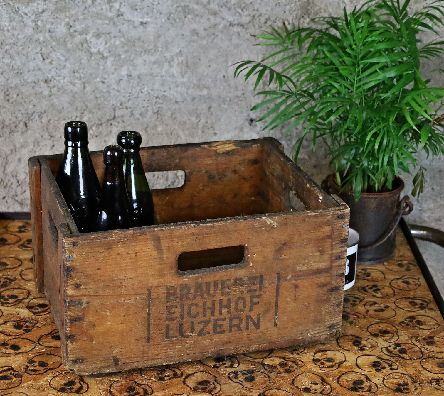 Casse di vino e birra: Holzkiste "Eichhof Luzern" – Usato da Birrwil venduto da brandschatz_birrwil 1