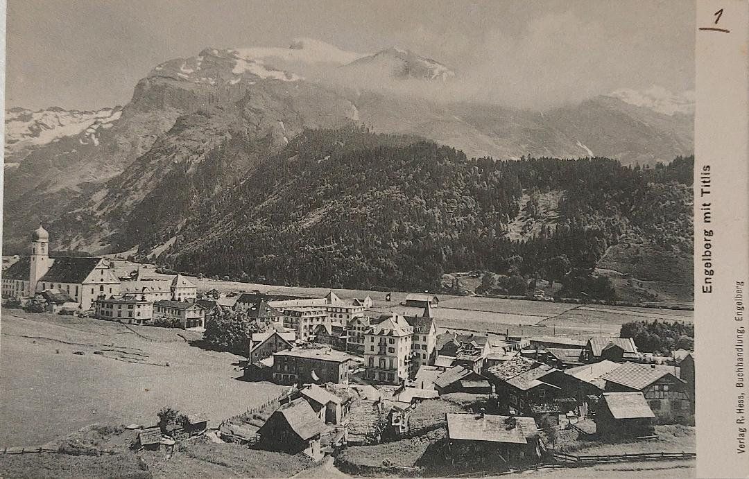 Cartoline postali: ENGELBERG  mit Titlis – Usato da Delémont venduto da Domdom1