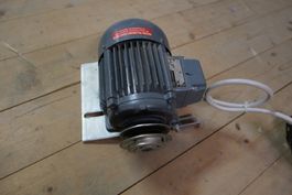 BBC Normelec Elektromotor mit Riemenscheibe